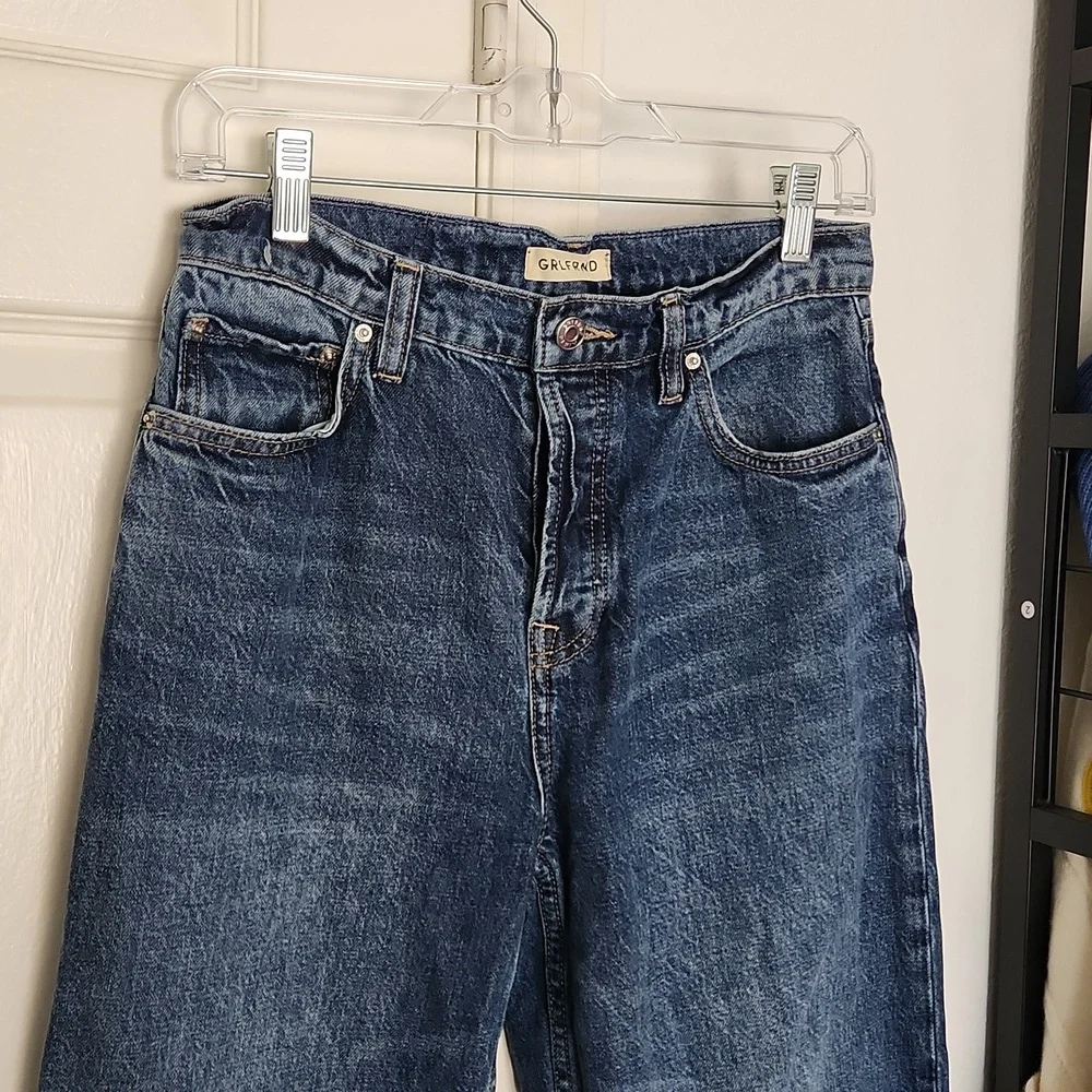 GRLFRND Low Rise Boyfriend Bella Jeans Size 24 - Picture 3 of 10